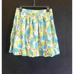 Chaudry KC Pleated Skirt Medium All Over Print Butterfly Boho Fairy‎
